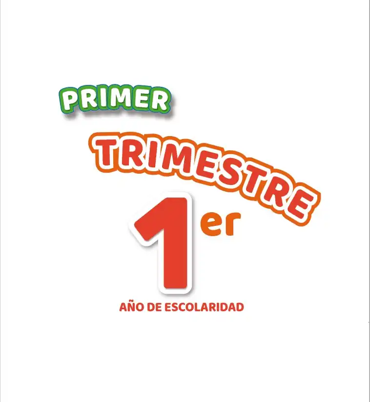 Libro de 1ro de Primaria PRIMER TRIMESTRE