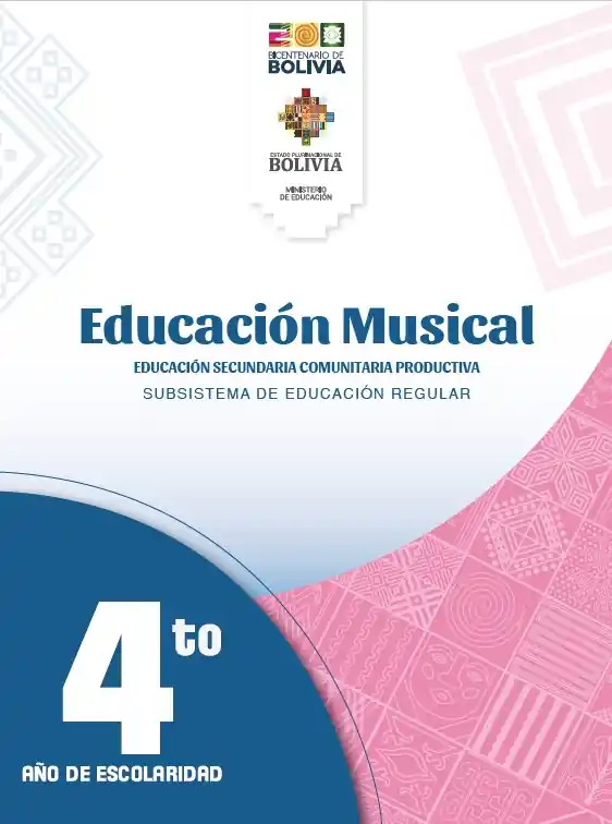 Libro de Educación Musical 4to de Secundaria