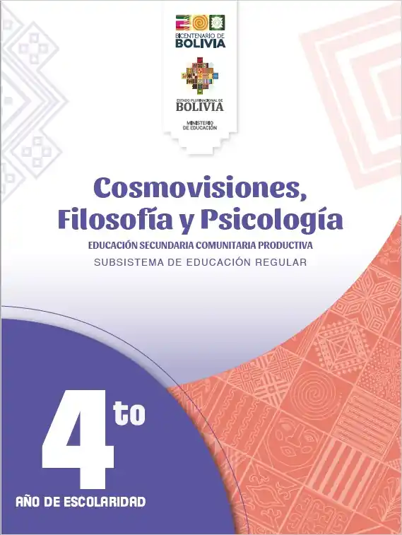 Libro de Filosofía y Psicología 4to de Secundaria