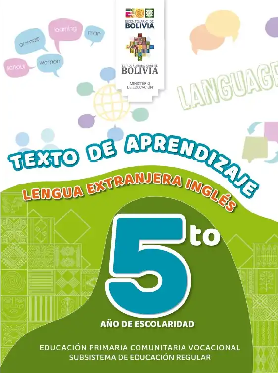 Libro de INGLES 5to de Primaria PDF