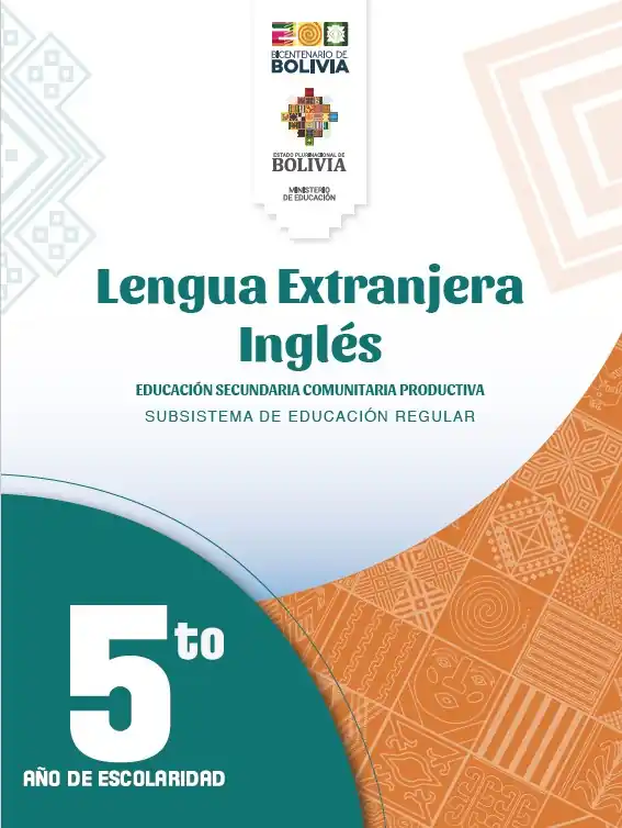 Libro de INGLES 5to. de Secundaria