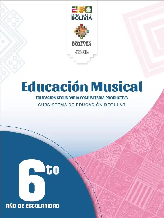 Libro de EDUCACION MUSICAL 6to de Secundaria