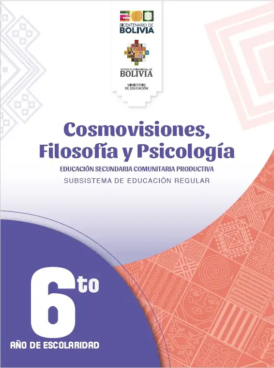 Libro de FILOSOFIA y PSICOLOGIA 6to de Secudnaria