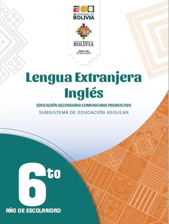 Libro de INGLES 6to de Secundaria