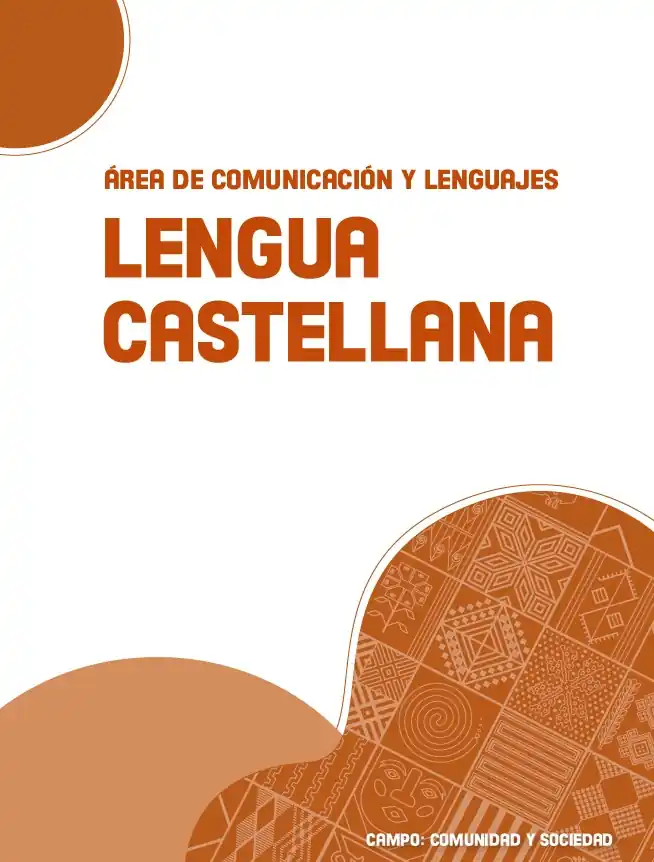 Libro de LENGUA CASTELLANA  6to de Secundaria