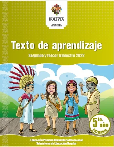 Libros de 5to de Primaria 2022