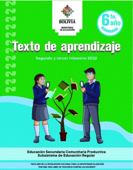 Texto de Aprendizaje de 6to de Secundaria 2022