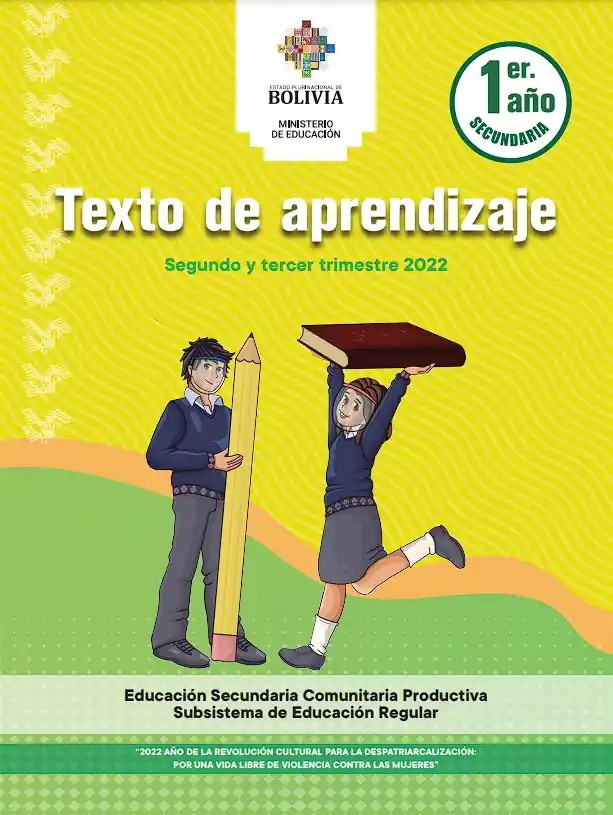 Texto de Aprendizaje 2022 1ro de Secundaria