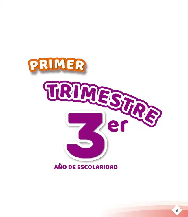 Libro de Tercero de Primaria Primer Trimestre 2024