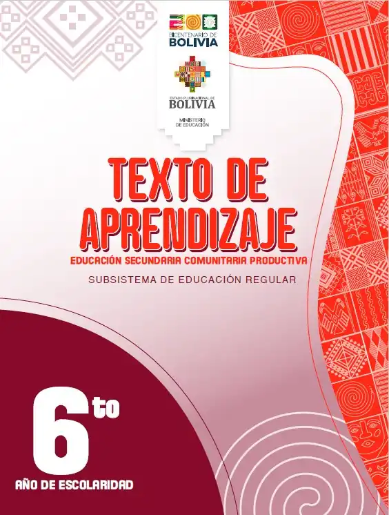 Libro de 6to de Secundaria 2024