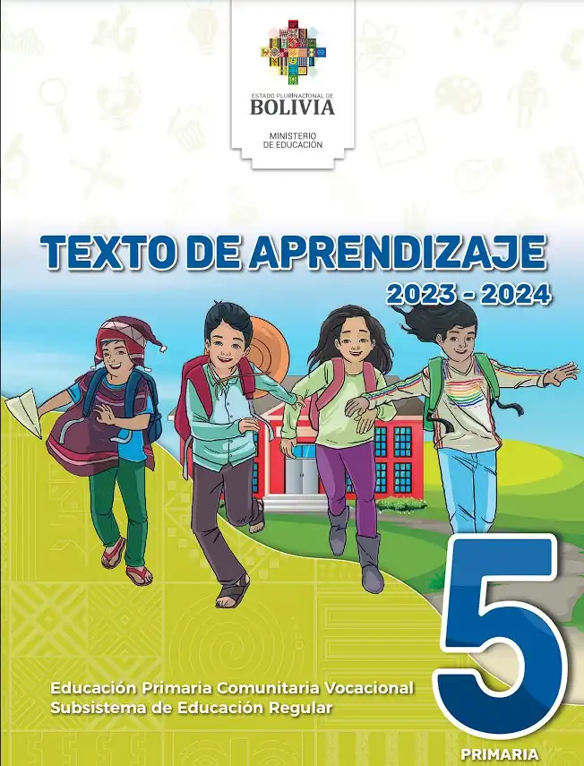 Libro QUINTO de PRIMARIA 2023