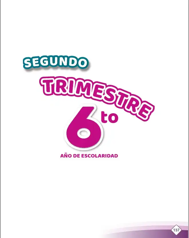 Libro de Sexto de Primaria 2do Trimestre